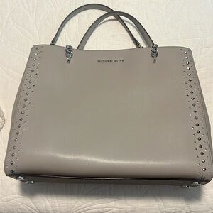 MK PEARL GREY ELLIS BAG